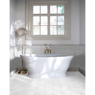 Керамогранит Monopole Guadalupe white 18,7x18,7 см
