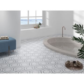 Керамогранит Monopole Ibiza white 22x25 см
