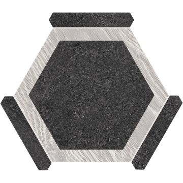 Керамогранит Monopole Oregon grafito gris 22x25 см
