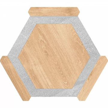 Керамогранит Monopole Oregon haya gris 22x25 см