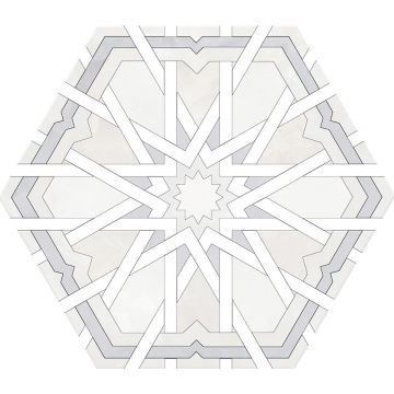 Керамогранит Monopole Radiant white 20x24 см
