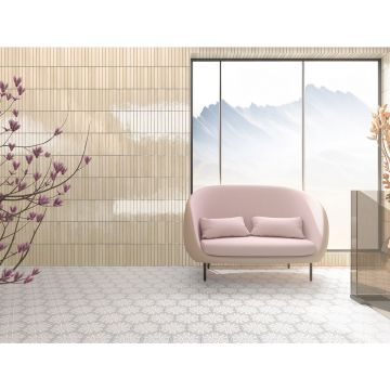 Керамогранит Monopole Radiant white 20x24 см