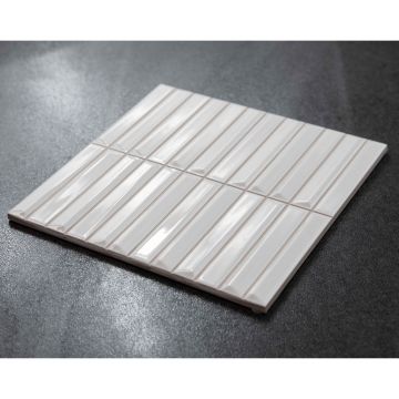 Керамическая плитка Monopole (Монополе) Melody White глянцевая 20x20 см, 85679