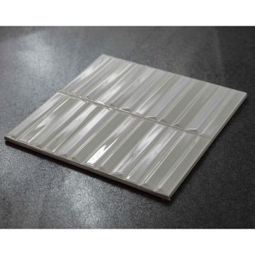 Керамическая плитка Monopole (Монополе) Melody Grey глянцевая 20x20 см, 85681