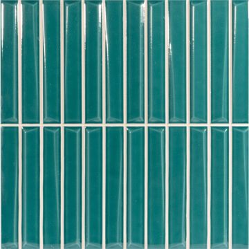 Керамическая плитка Monopole (Монополе) Melody Turquoise глянцевая 20x20 см, 85689