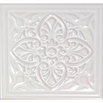 Декор Monopole (Монополе) Armonia A Blanco 15x15 см