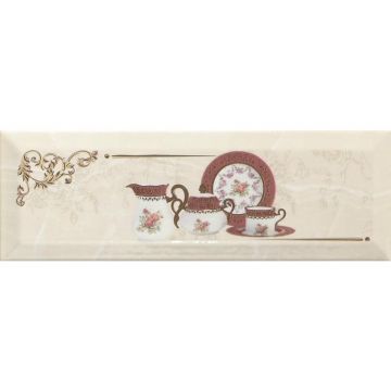 Декор Monopole (Монополе) Decor Pranzo Gold C 10x30 см