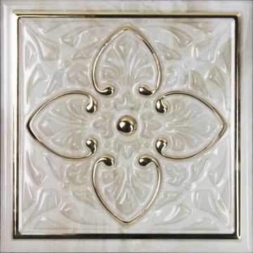 Декор Monopole (Монополе) Dec Armonia Petra Brillo Bisel Gold A 15x15 см