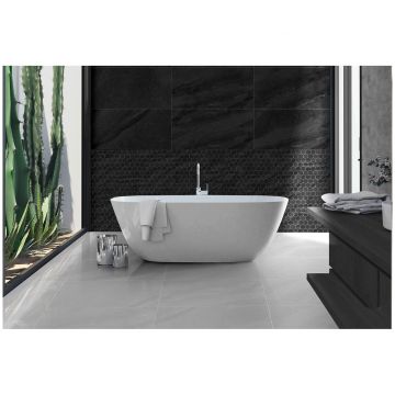 Керамогранит Monopole Galaxy White 60х120 см белый лаппатированная 002112