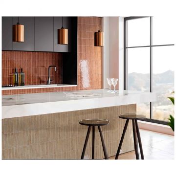 Керамическая плитка Monopole San Remo Pearl 25х50 см бежевый глянцевая 002698