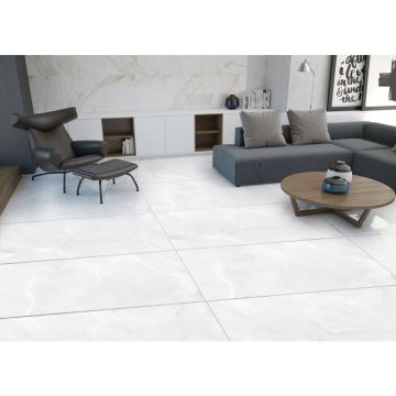 Керамогранит Realistik (Реалистик) Alberta white polished 60x120 см