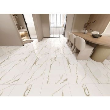 Керамогранит Realistik (Реалистик) Athens polished gold carving 60x120 см