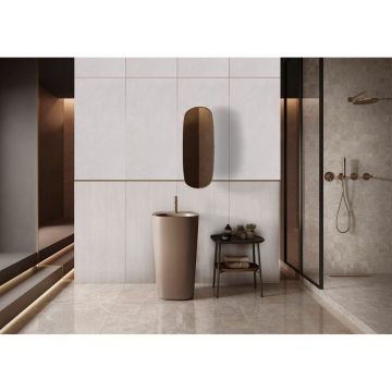 Керамогранит Realistik (Реалистик) Fog bianco linear stonelo carving 60x120 см