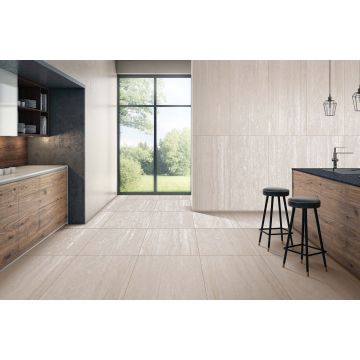 Керамогранит Realistik (Реалистик) Juliette travertino brown grit granula 60x120 см