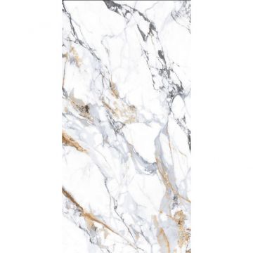 Керамогранит Realistik (Реалистик) Lima polished gold carving 60x120 см