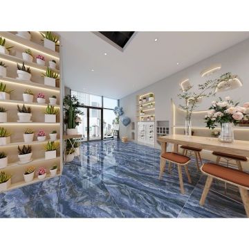 Керамогранит Realistik (Реалистик) Male polished gold carving 60x120 см