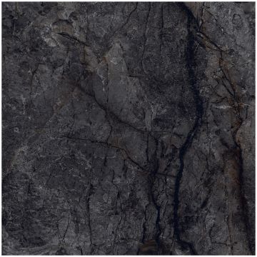 Керамогранит Реалистик Esme 60х60 см черный лаппатированная EsmeBlack60, Realistik