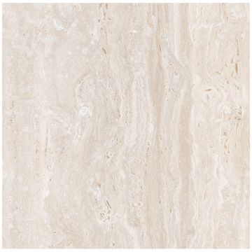 Керамогранит Реалистик Juliette 60х60 см бежевый, Джульетт Травертино, Realistik