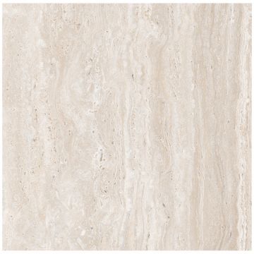 Керамогранит Реалистик Juliette 60х60 см бежевый, Джульетт Травертино, Realistik