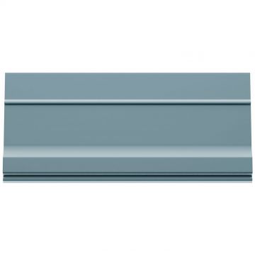 Керамическая плитка Rondine Brio Zoccolo Blu 15х33,3 см синий глазурованная J94014