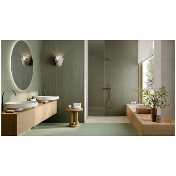 Керамогранит Rondine Pastel X Burgundy Plisse Ret 60х120 см бордовый J94047