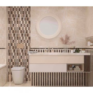 Керамическая плитка Creto (Крето) Solido Saturato 25x50 см, 00-00-5-10-01-15-1870