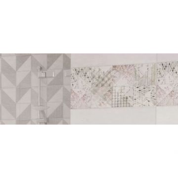 Декор Beryoza Ceramica (Береза Керамика) Скарлет 2 светло-серый 30х60 см