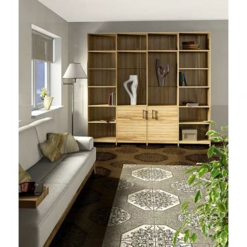 Плитка напольная Beryoza Ceramica (Береза Керамика) Полонез G белый 41,8х41,8 см