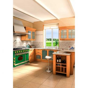 Плитка настенная Beryoza Ceramica Рамина бежевый 25х50 см