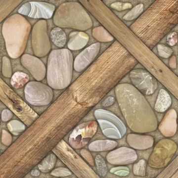 Керамогранит Beryoza Ceramica (Береза Керамика) Аризона GP коричневый 41,2х41,2 см