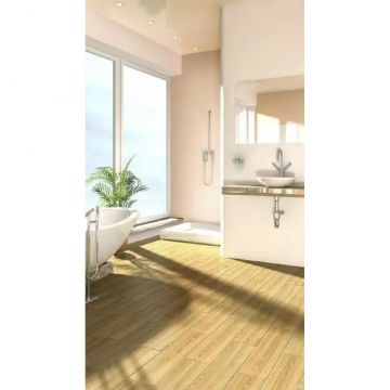 Керамогранит Beryoza Ceramica (Береза Керамика) Дуб GP светло-коричневый 14,7х59,4 см