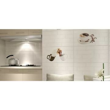 Керамическая Плитка Декор Beryoza Ceramica (Береза Керамика) Брик Экзотик 1 кремовый, 1с 30х60 см