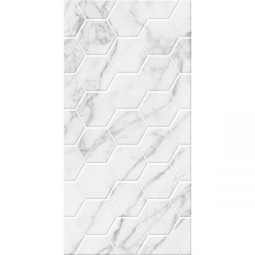 Керамическая Плитка Декор Beryoza Ceramica (Береза Керамика) Marble Гексо 1с 30х60 см
