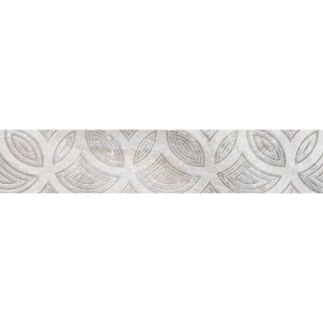 Бордюр Beryoza Ceramica Камелот серый 600х95 мм