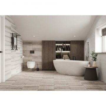 Плитка настенная Beryoza Ceramica Grunge дымчатый 30х60 см