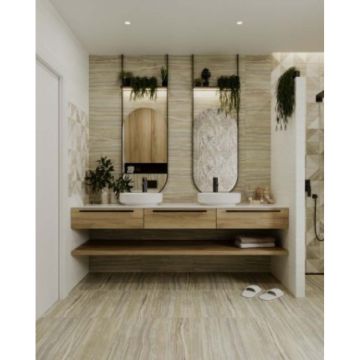 Плитка настенная Beryoza Ceramica Palissandro белый 30х60 см