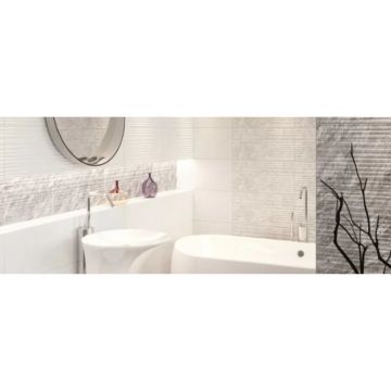 Плитка настенная Beryoza Ceramica (Береза Керамика) Борнео белый 30х60 см