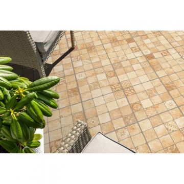 Керамогранит Belani (Белани) Roxy мозаика Бежевый 29,3x29,3 см, GT148VGNG