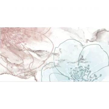 Плитка настенная Axima (Аксима) Канары цветы 30х60 см