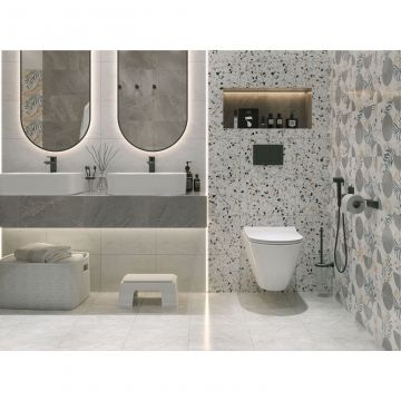 Плитка напольная Axima (Аксима) San Remo светло-серый 32,7х32,7 см