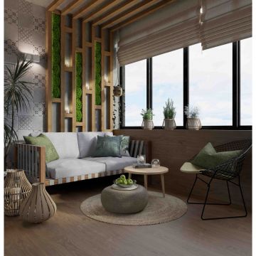 Плитка настенная Axima (Аксима) Джаз орнамент матовый 20х20 см