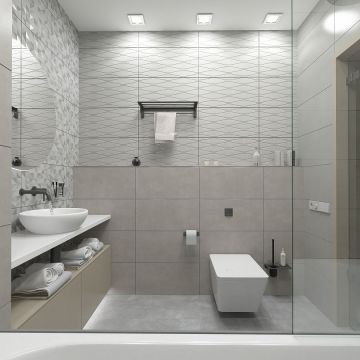 Настенная плитка Керлайф Roma Grigio 31,5х63 см (924849)