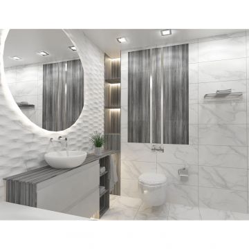 Напольная плитка Керлайф Calacatta Bianco 42х42 см (928408)
