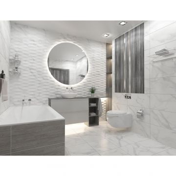 Напольная плитка Керлайф Calacatta Bianco 42х42 см (928408)