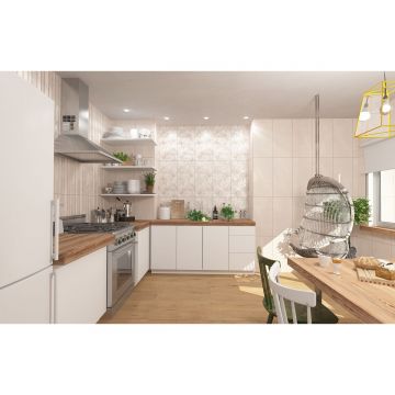 Настенная плитка Керлайф (Kerlife) Pulpis Beige Decor 31,5х63 см (925951)