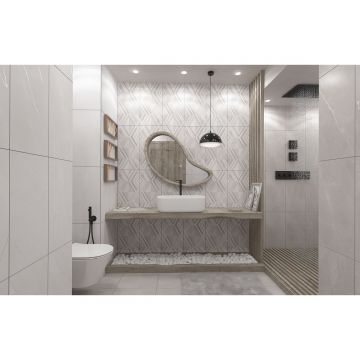 Настенная плитка Керлайф (Kerlife) Pulpis White Decor 31,5х63 см (925952)