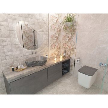 Настенная плитка Керлайф (Kerlife) Livorno 2 Fiori 31,5х63 см (924893)