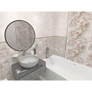 Настенная плитка Керлайф (Kerlife) Livorno 2 Fiori 31,5х63 см (924893)