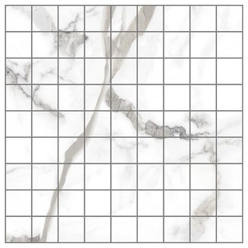 Мозаика Керлайф Arabescato 29,4х29,4 см белый глянцевая 914758, BIANCO