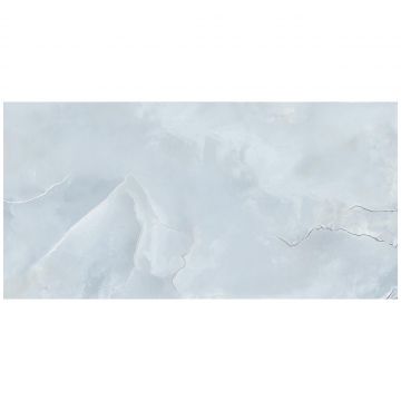 Керамическая плитка Керлайф Оникс синий глянцевая / Плитка 31.5х63 см Onice blu 49 Kerlife